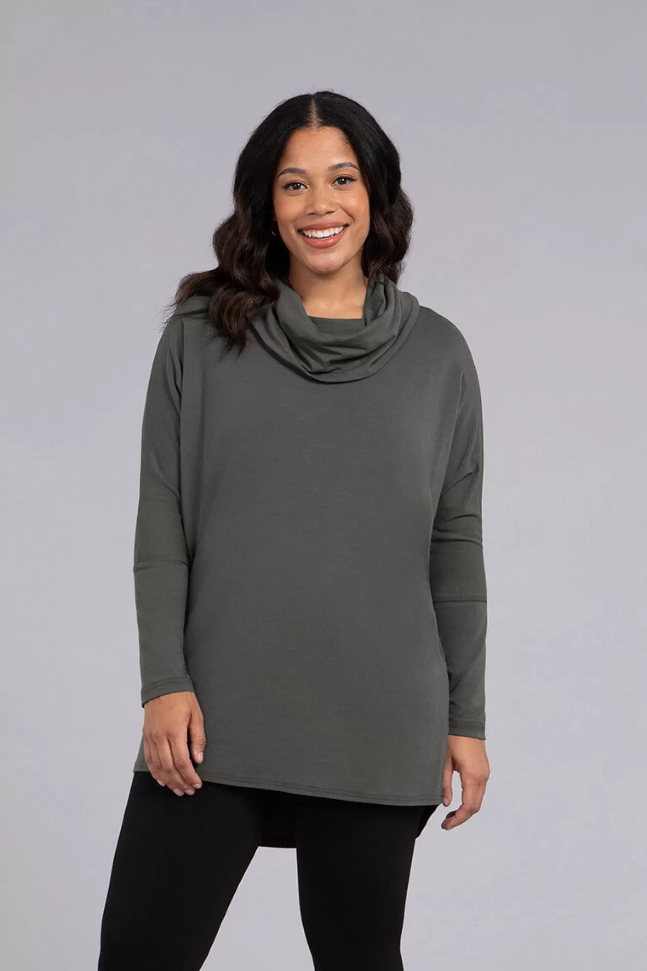 Flash Sale Sympli Bamboo Cotton Nu Cinch Cowl Tunic