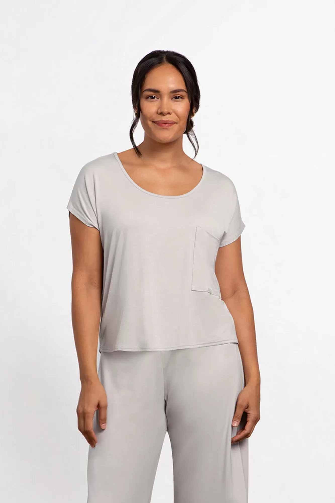 Clearance Sympli Bamboo Dolman Pocket Top