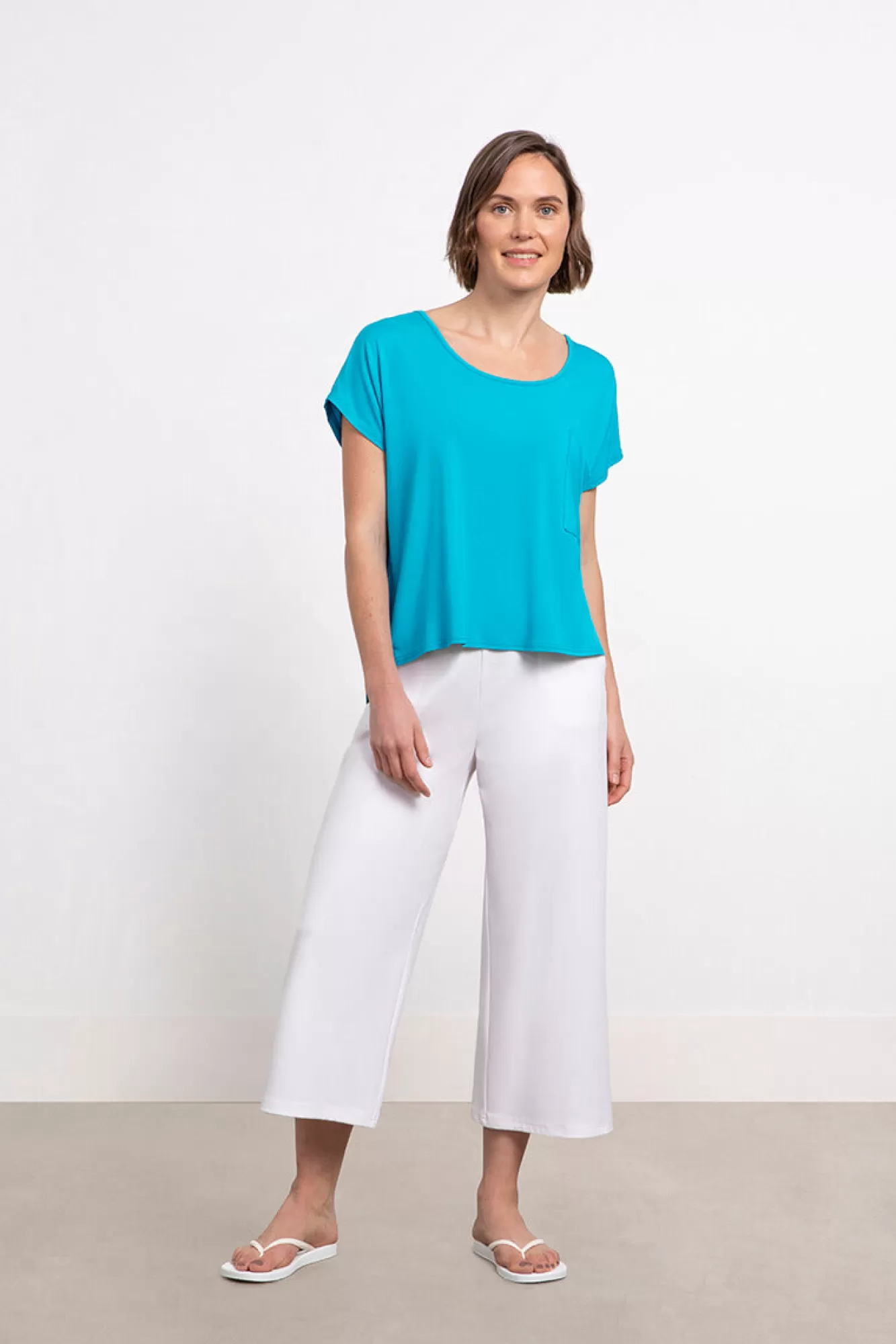 Outlet Sympli Bamboo Dolman Pocket Top