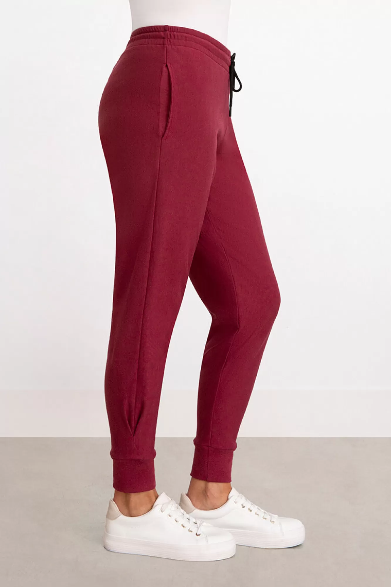 Flash Sale Sympli Bamboo Fleece Pleat Hem Jogger