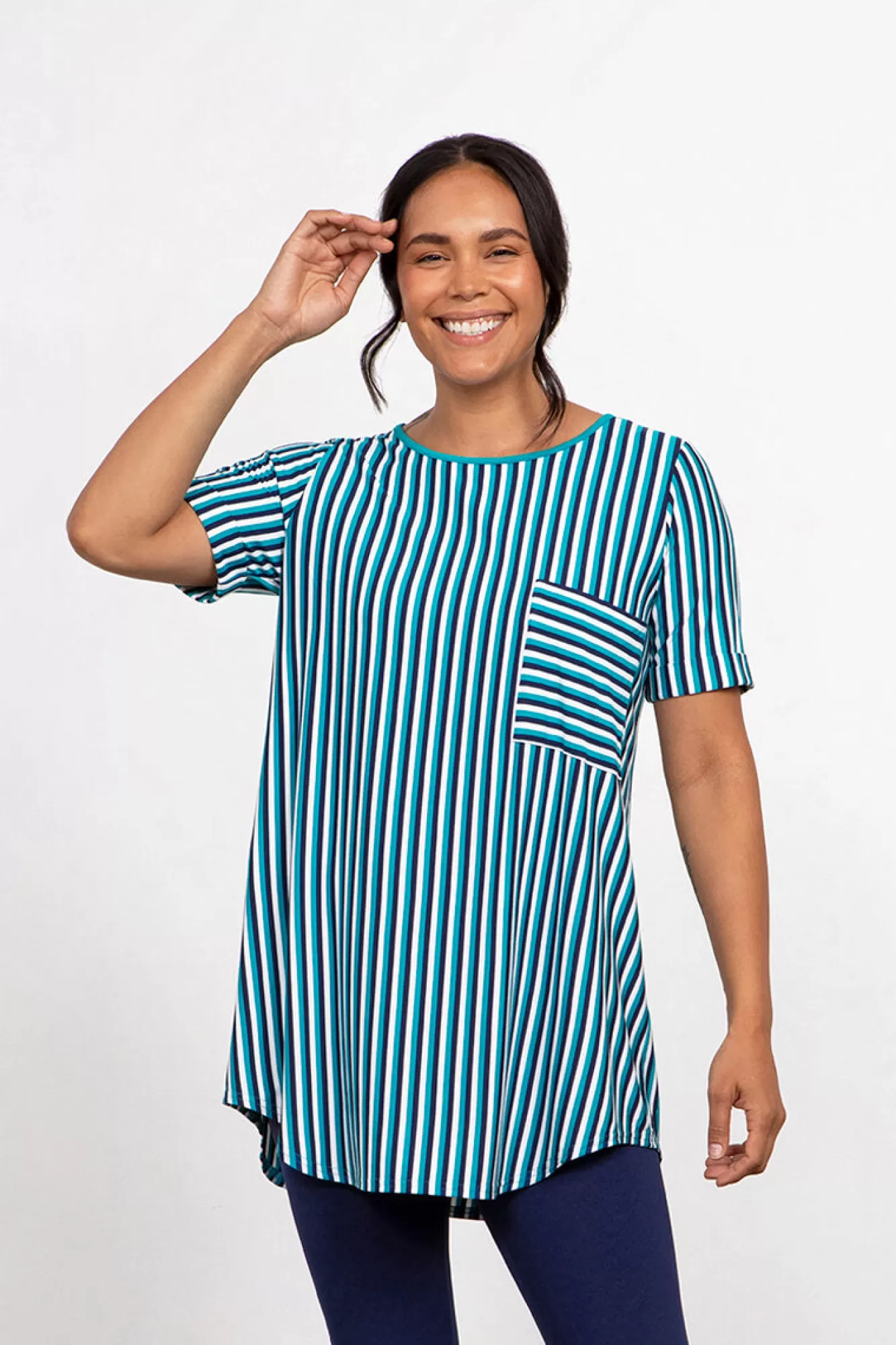 Cheap Sympli Bamboo T-Shirt Pocket Tunic