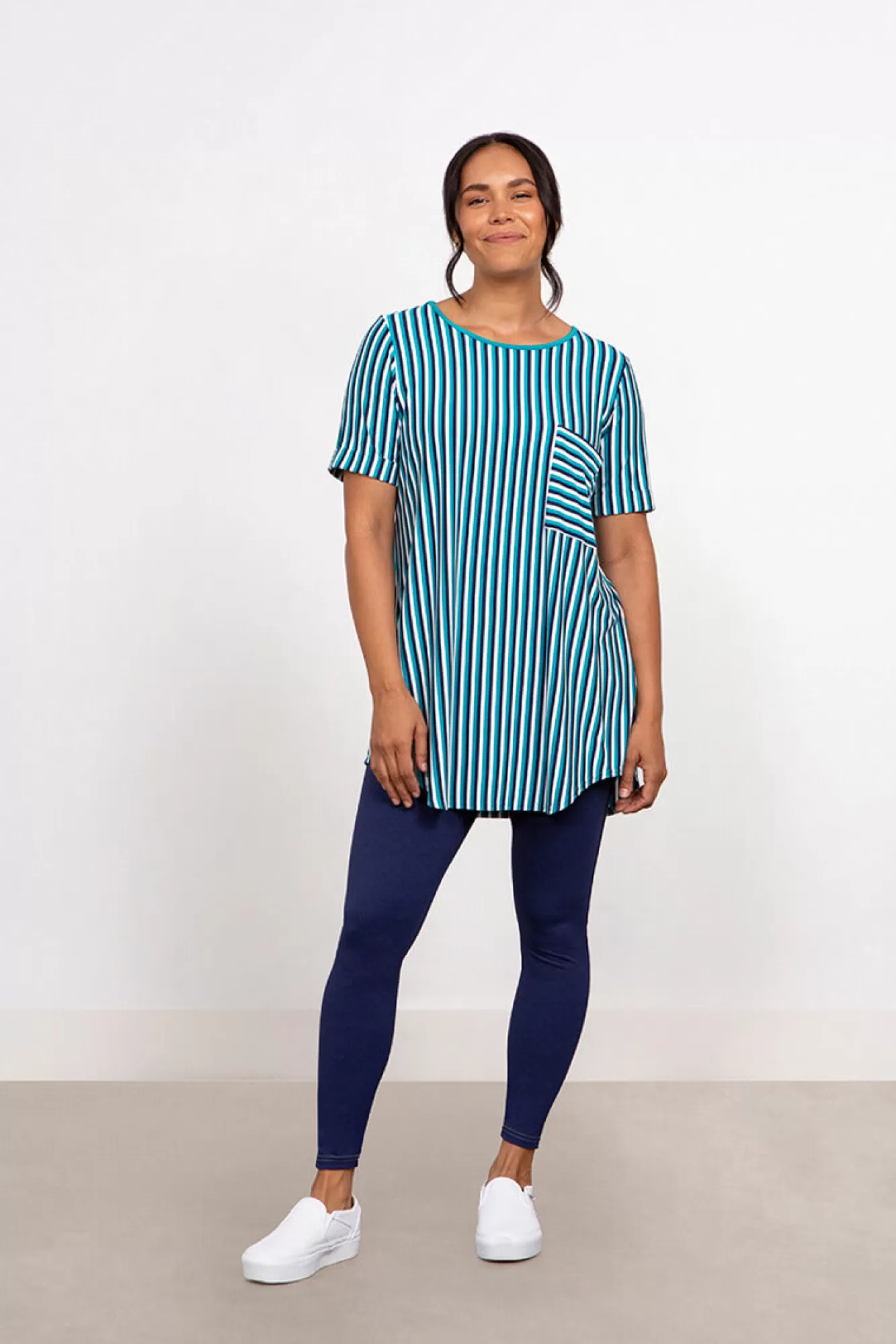 Cheap Sympli Bamboo T-Shirt Pocket Tunic