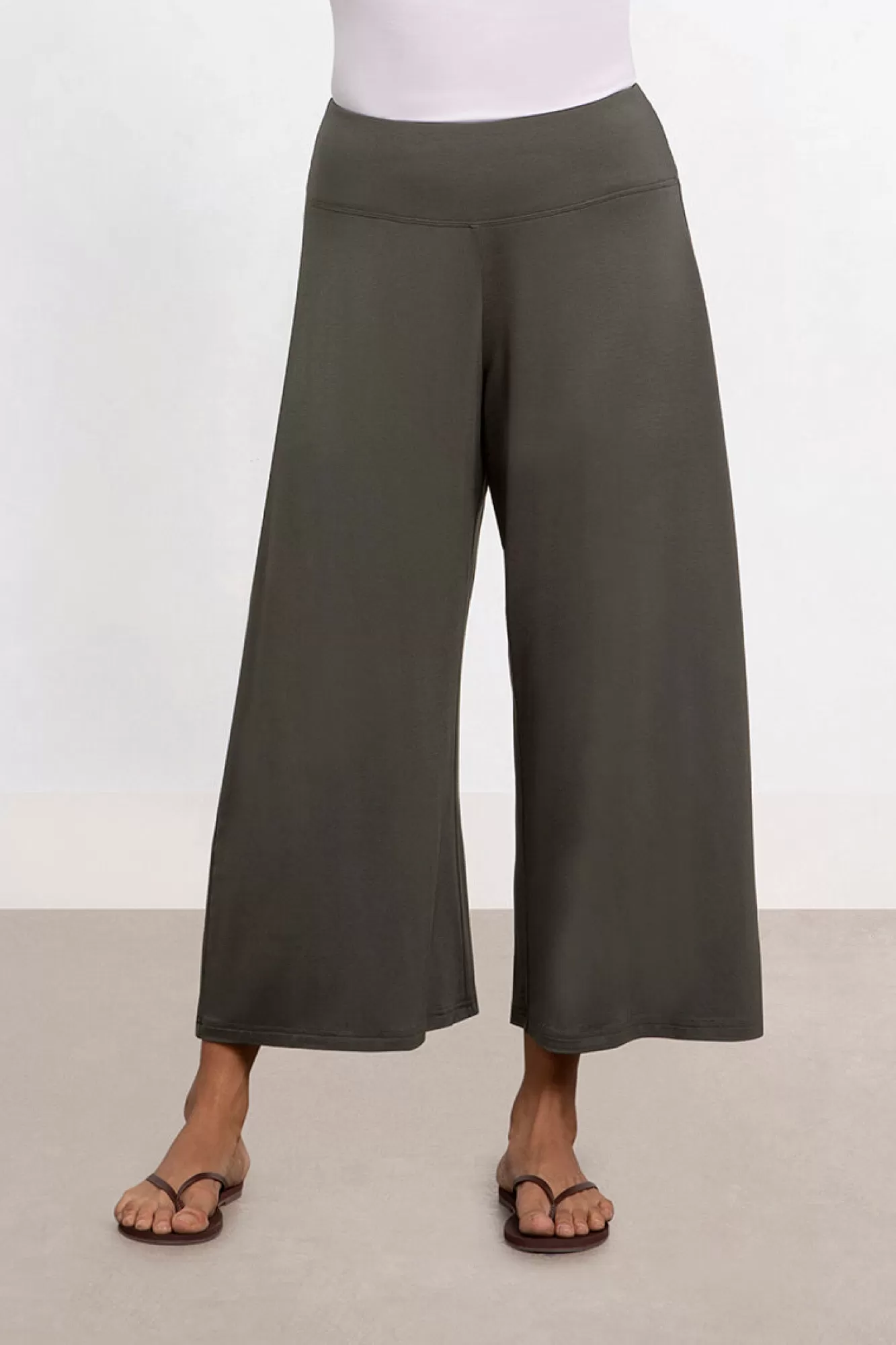 Clearance Sympli Bamboo Wide Leg Crop