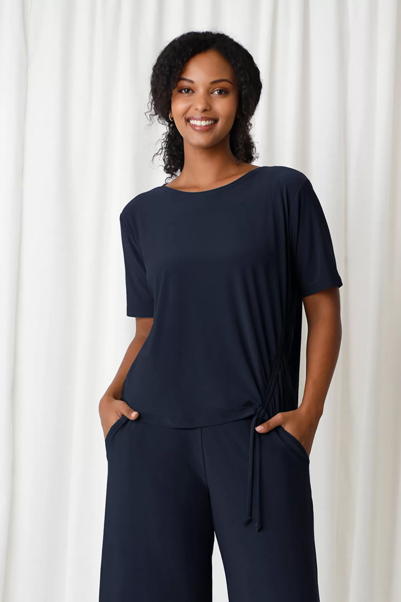 Flash Sale Sympli Boxy Tie Top