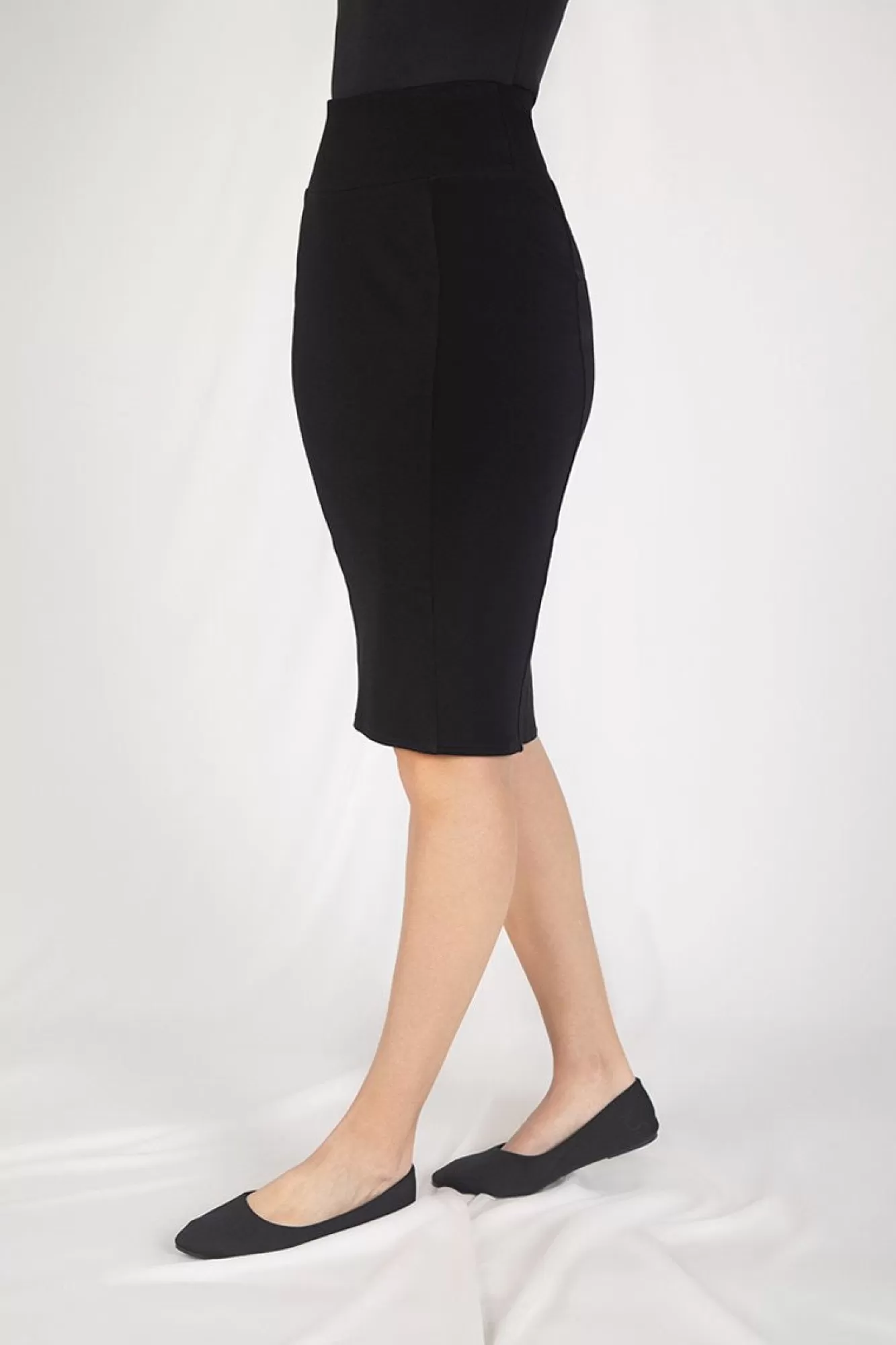 Store Sympli Cinch Mix Pencil Skirt Short