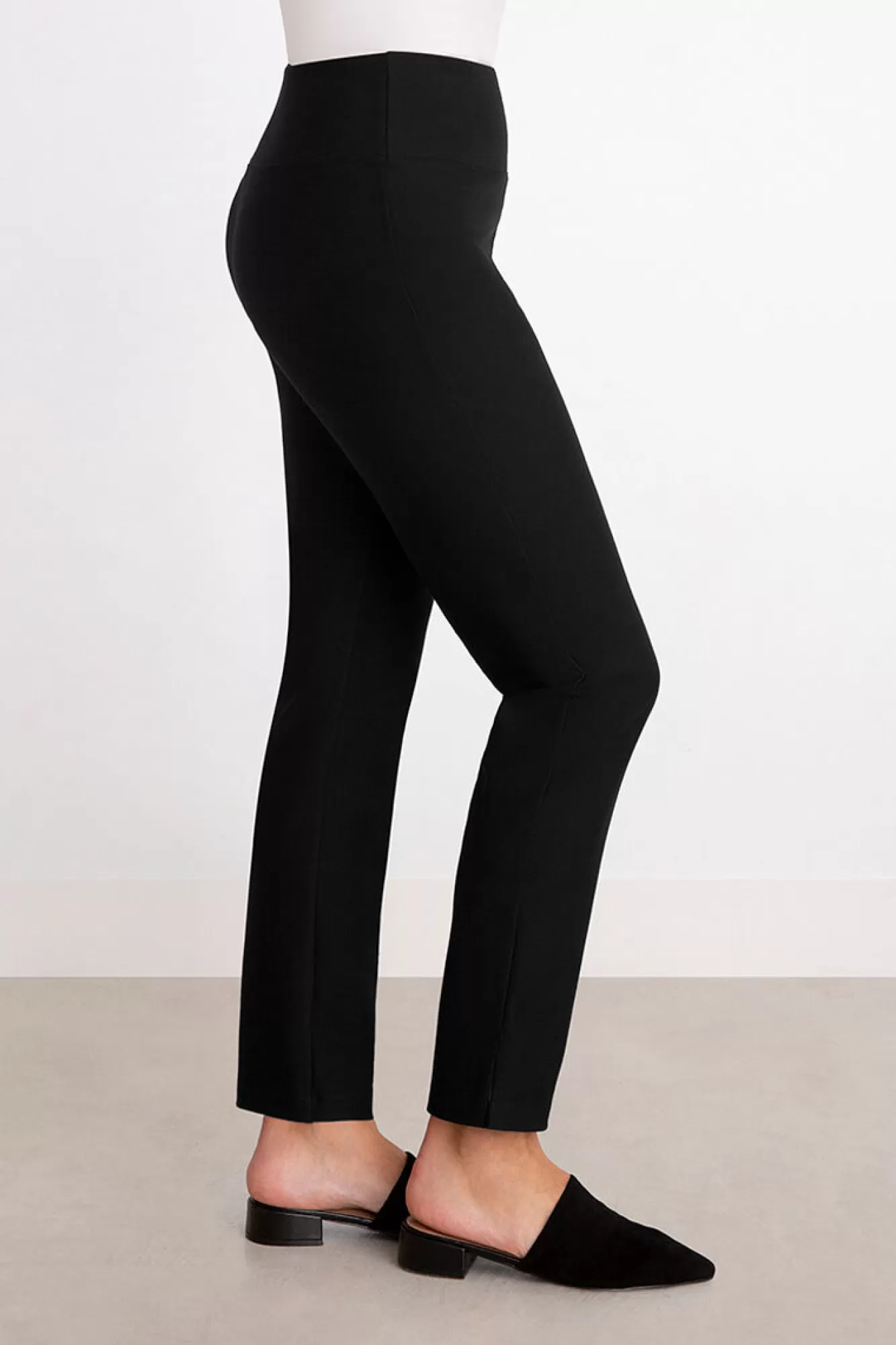 Shop Sympli Cinch Ponte Yoke Narrow Pant Midi