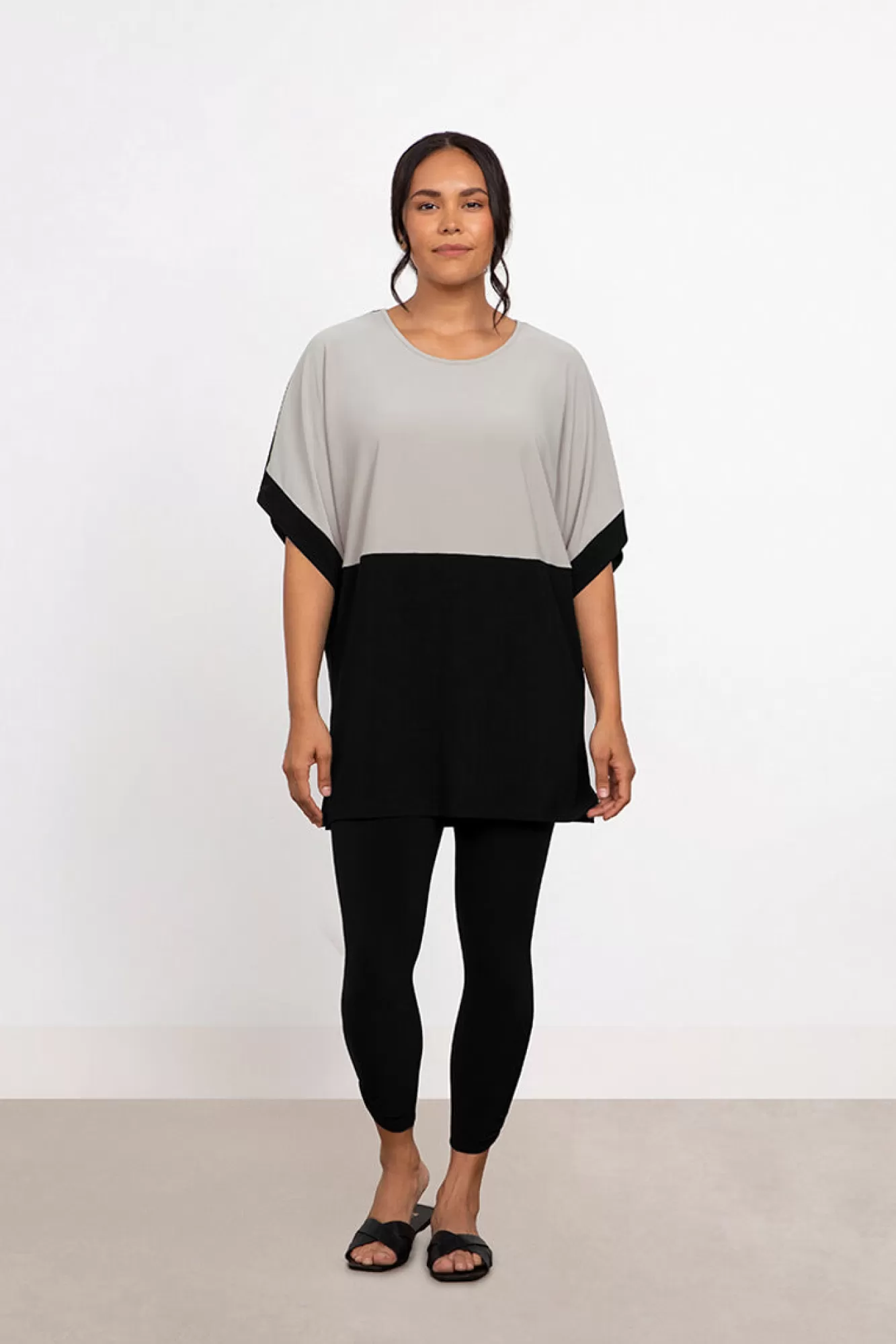 Sale Sympli Colour Block Boxy Tunic