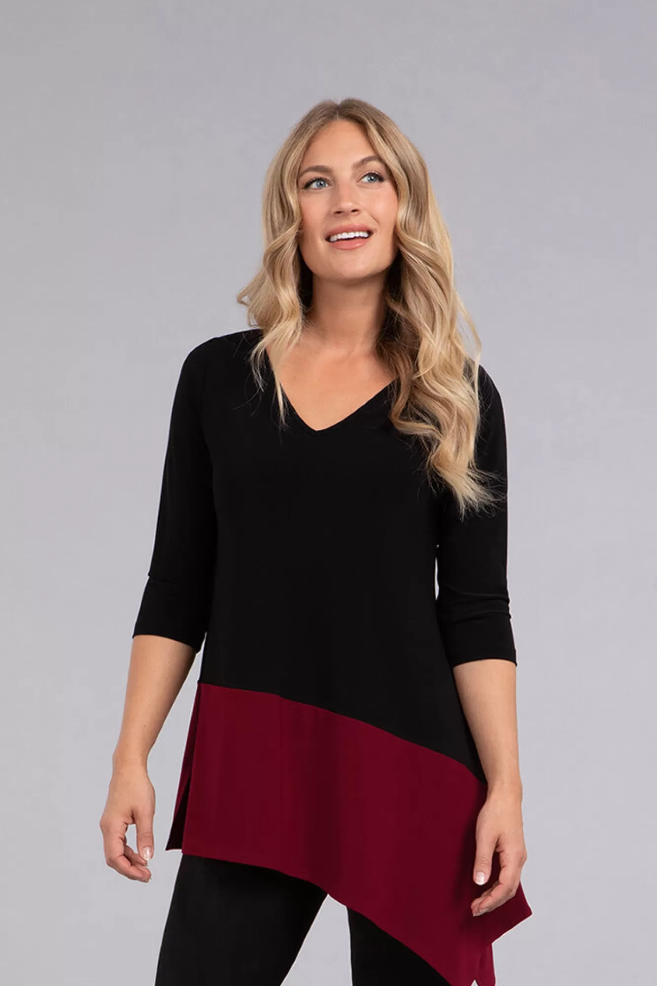 Best Sale Sympli Colour Block Reversible Angle Top