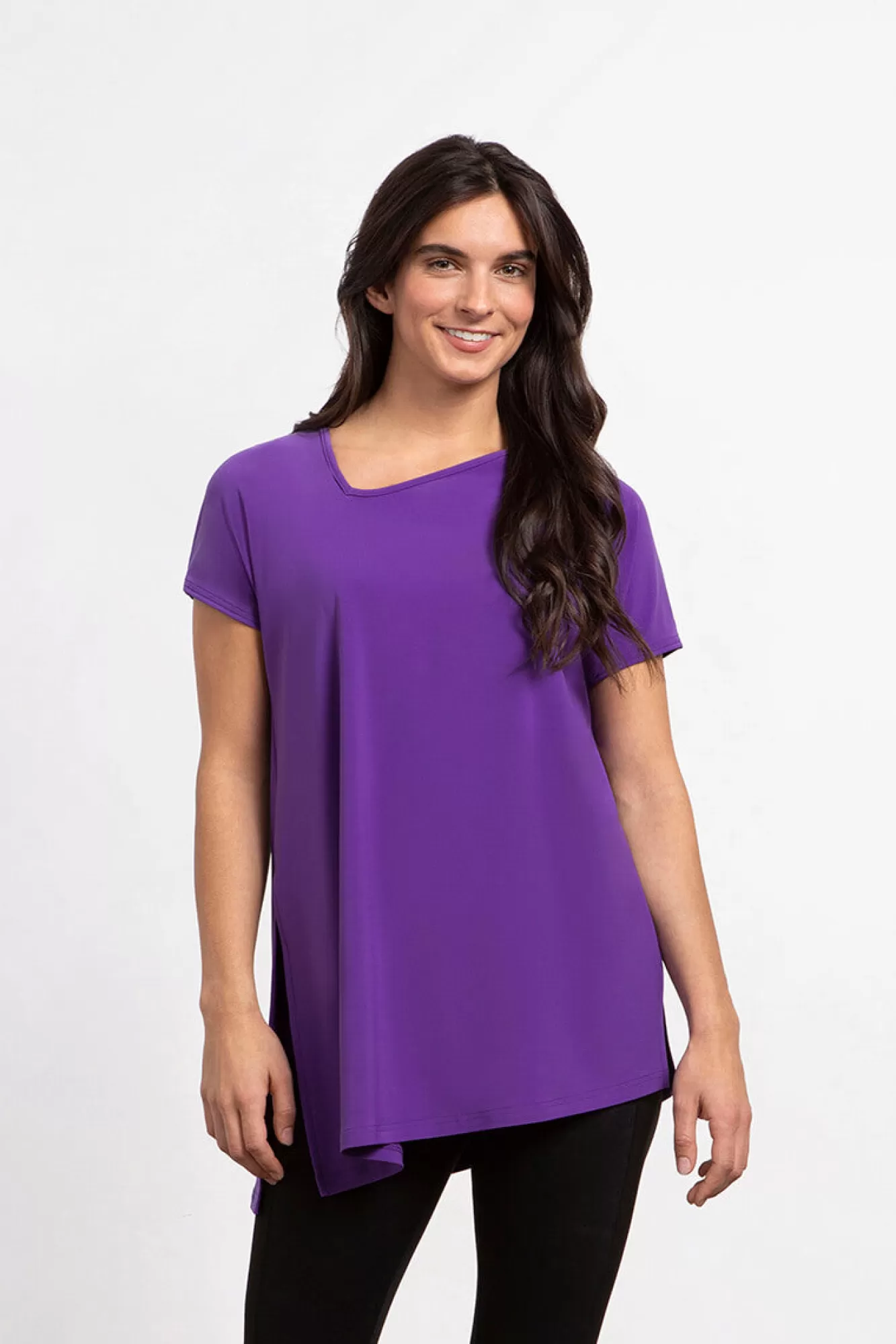 Fashion Sympli Dolman Angle Tunic