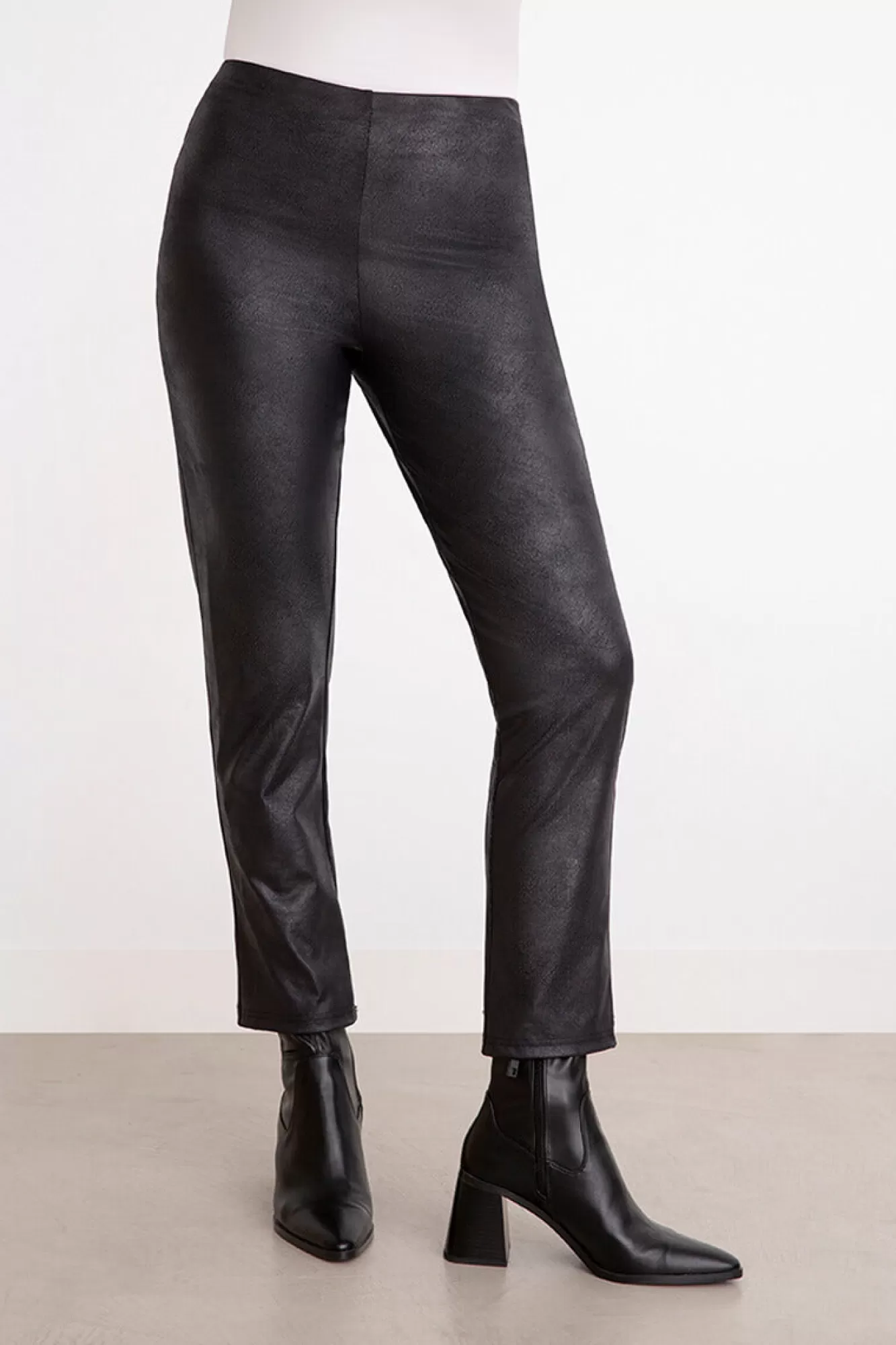 Clearance Sympli Faux Leather Narrow Pant Midi