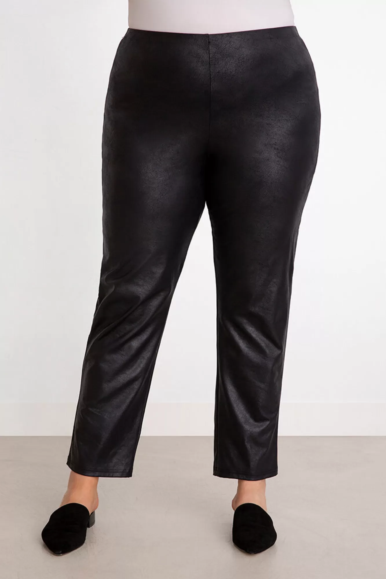 Sale Sympli Faux Leather Narrow Pant Midi Plus