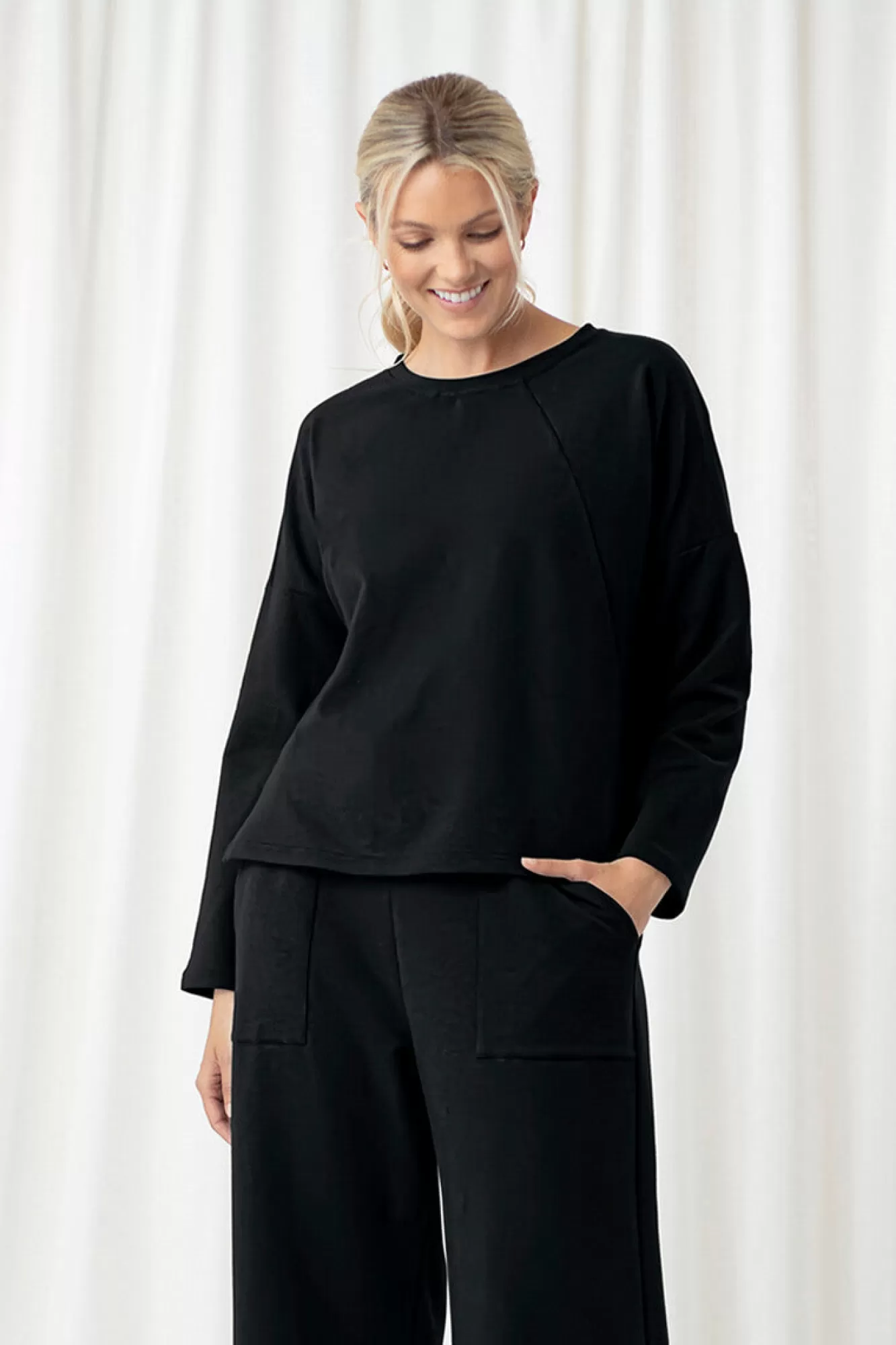 Shop Sympli French Terry Pullover