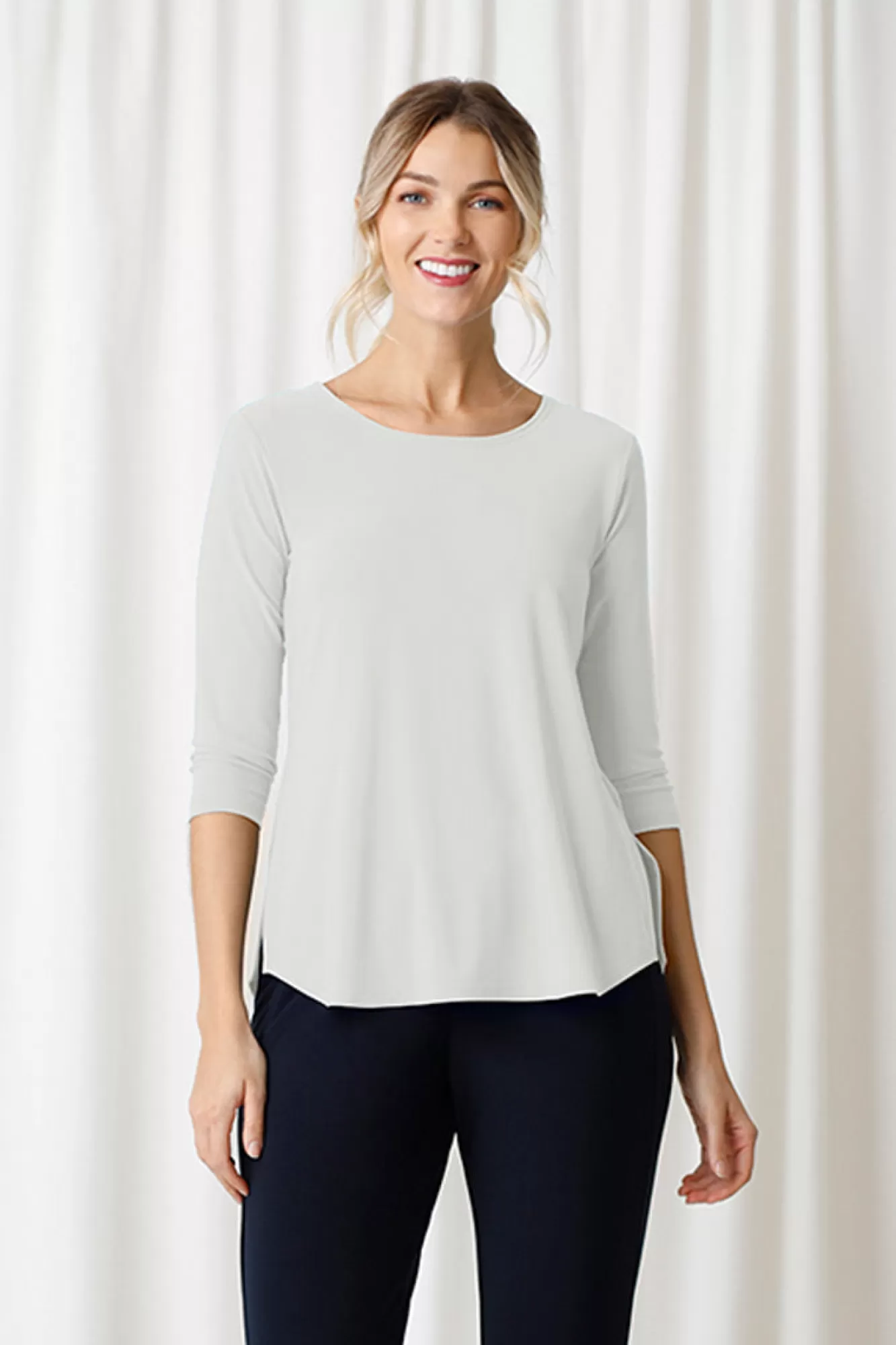 Sale Sympli Go To Classic T-Shirt Relax 3/4 Sleeve