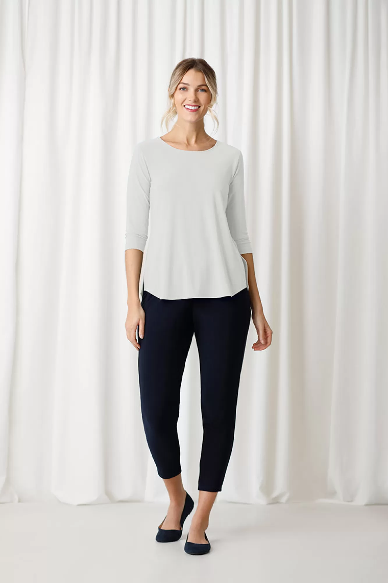 Sale Sympli Go To Classic T-Shirt Relax 3/4 Sleeve