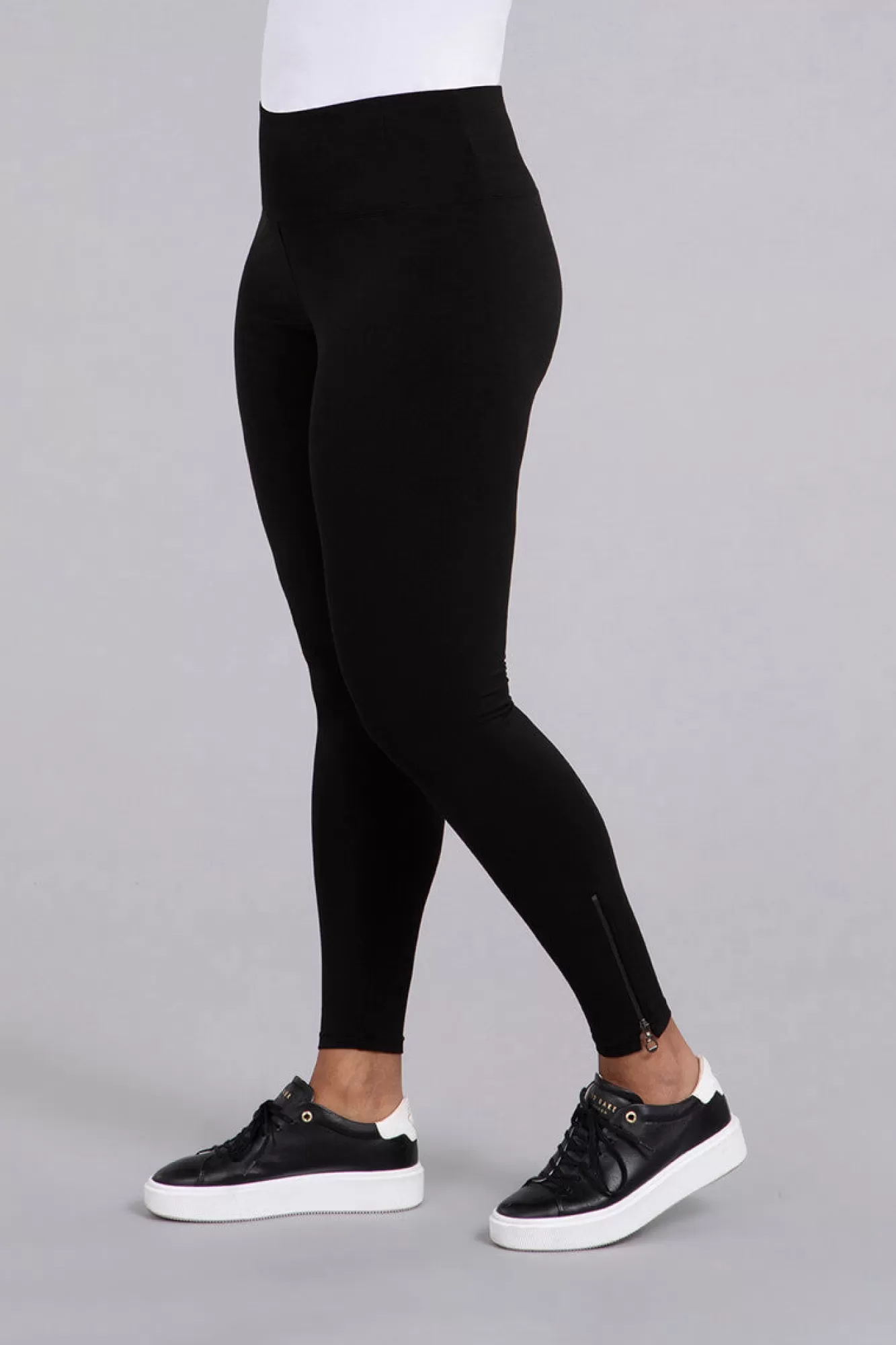 Shop Sympli Jersey Fleece Back Zip Legging