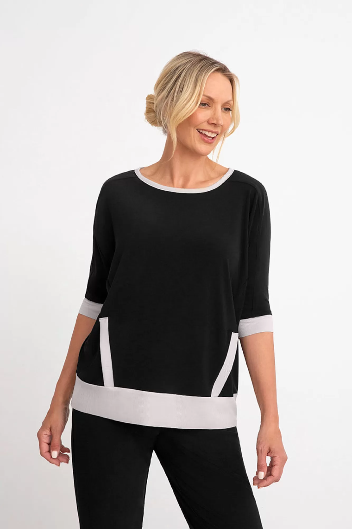 Sale Sympli Motion Kangaroo Pocket Top