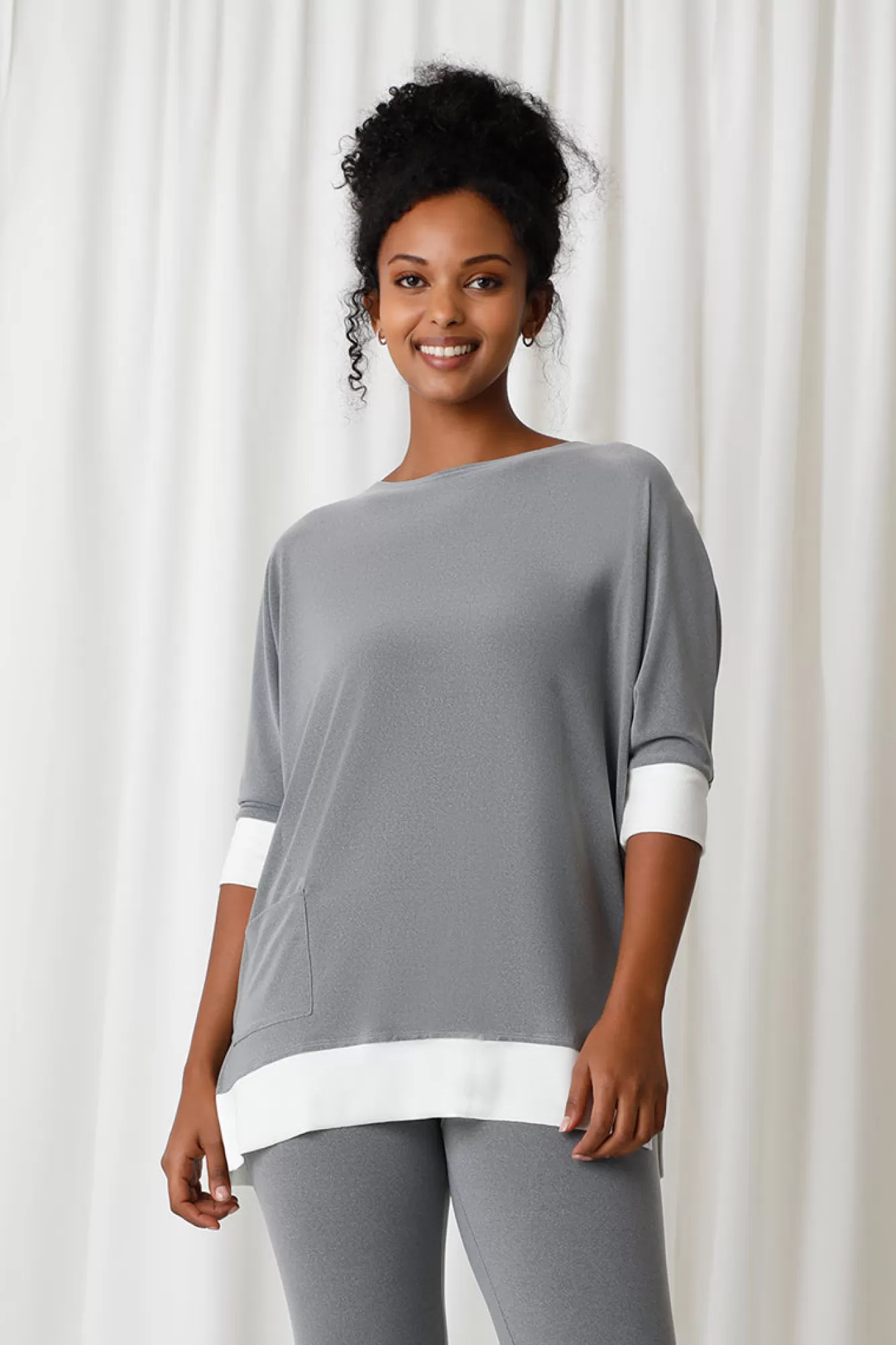 Outlet Sympli Motion Pocket Boxy Tunic