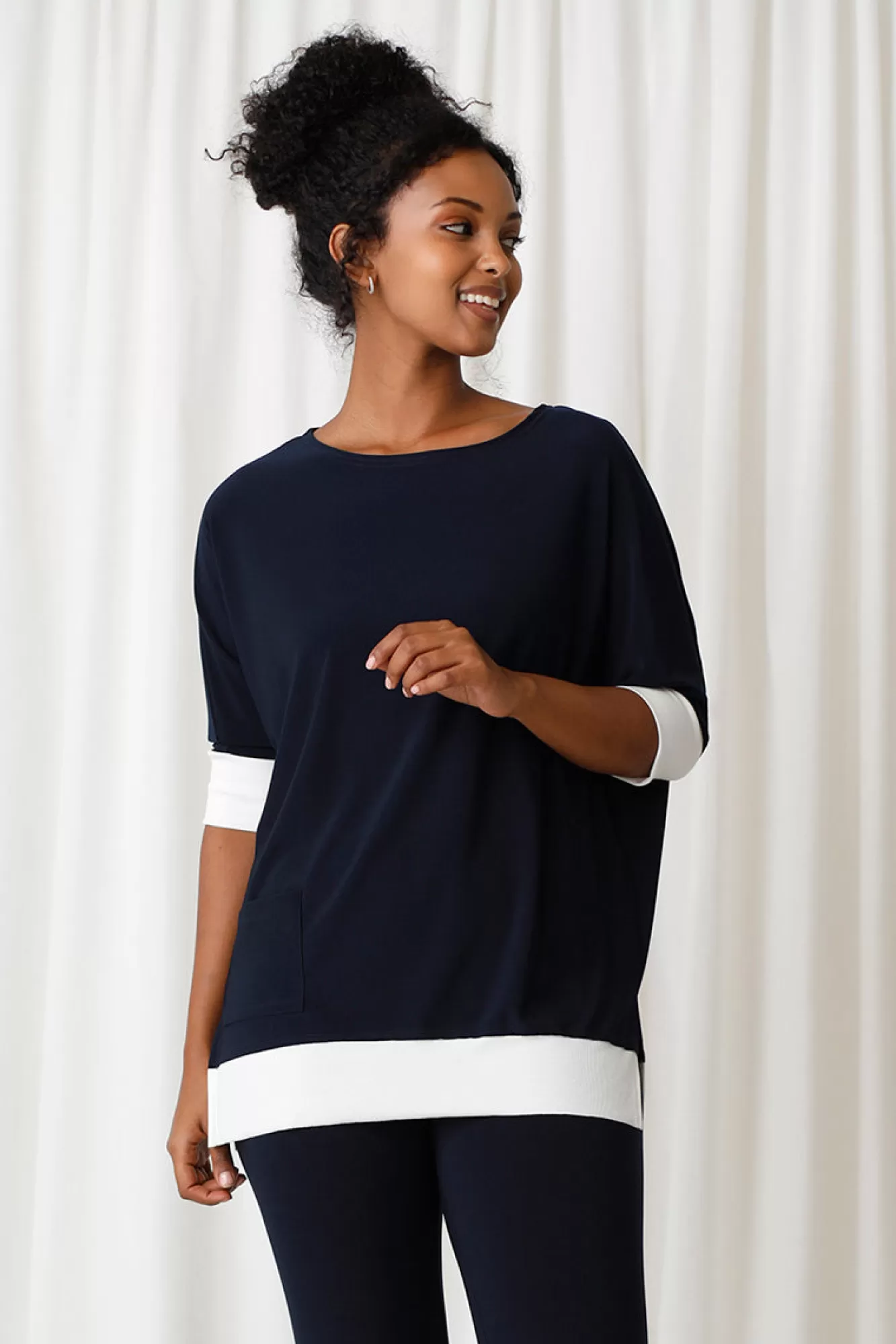 Flash Sale Sympli Motion Pocket Boxy Tunic