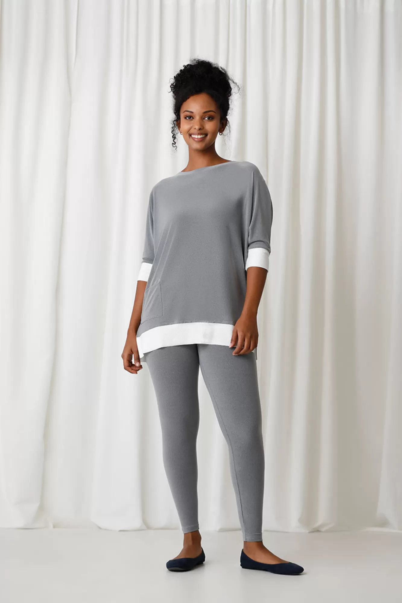 Outlet Sympli Motion Pocket Boxy Tunic