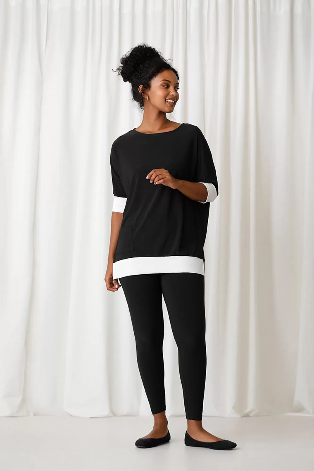 Sale Sympli Motion Pocket Boxy Tunic