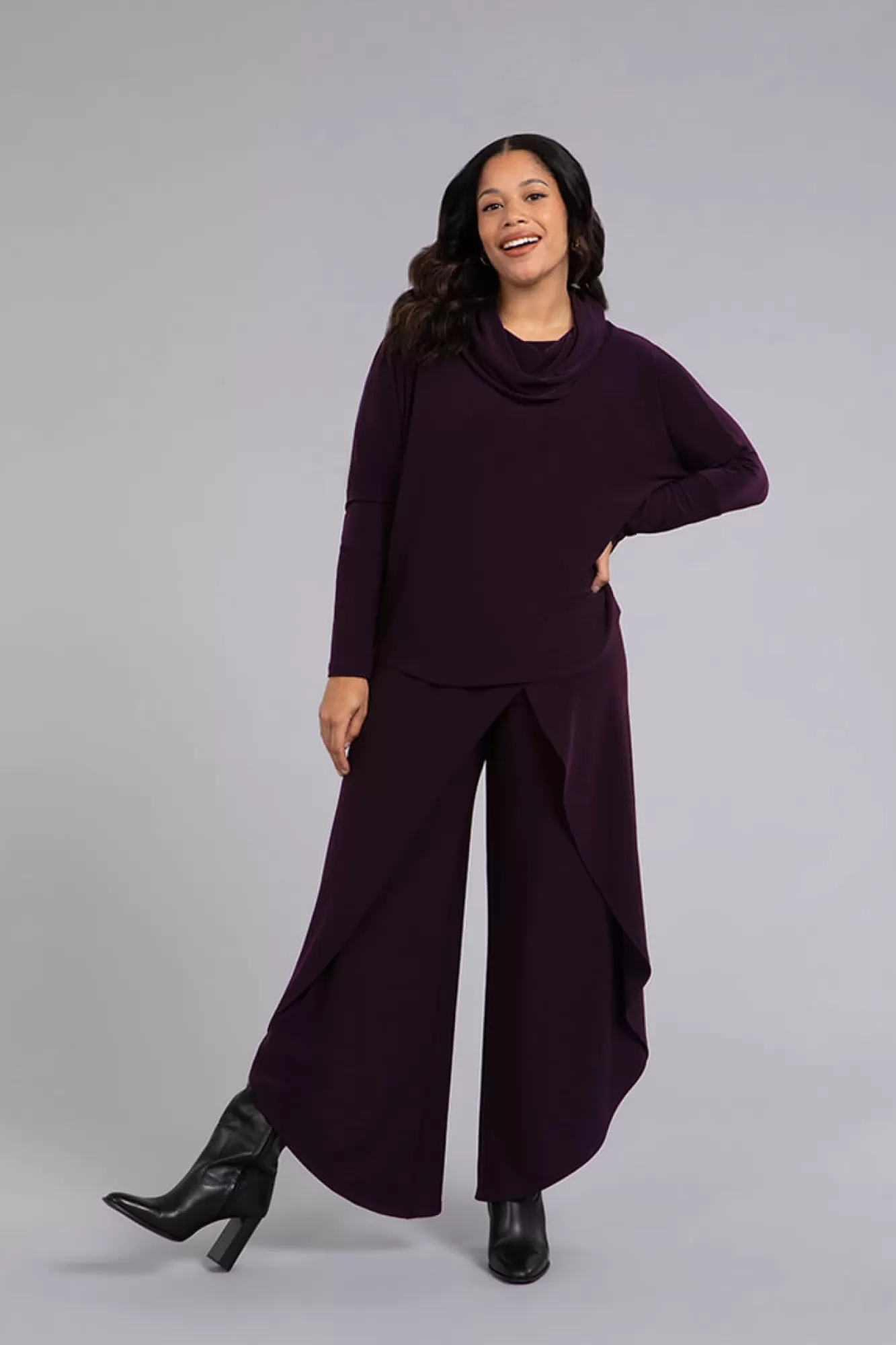 Store Sympli Nu Cinch Cowl Neck Top