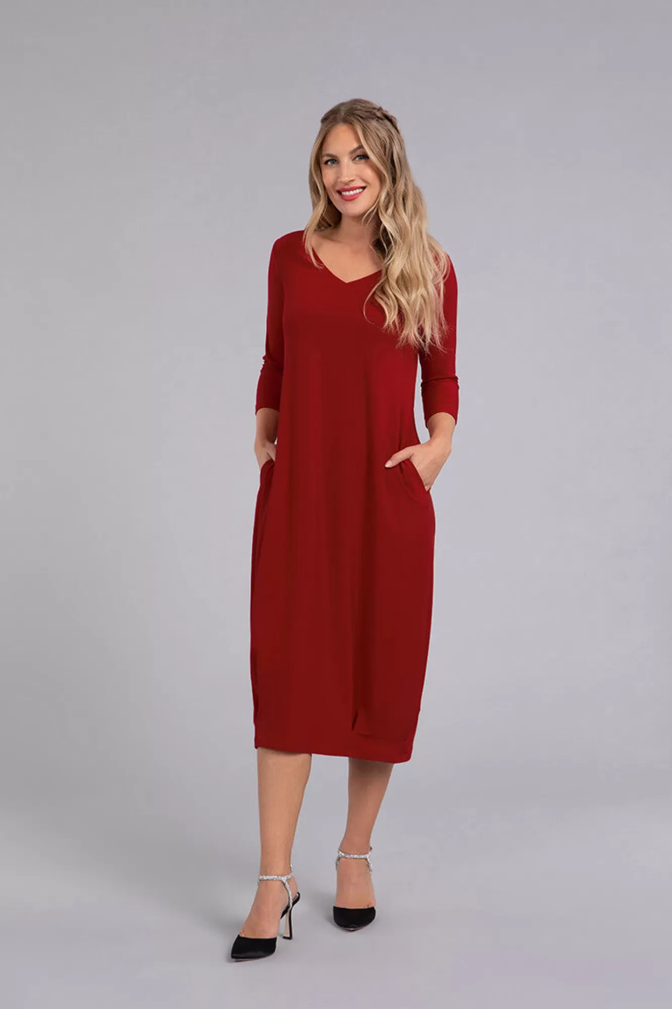 Hot Sympli Reversible Narrow Lantern Dress