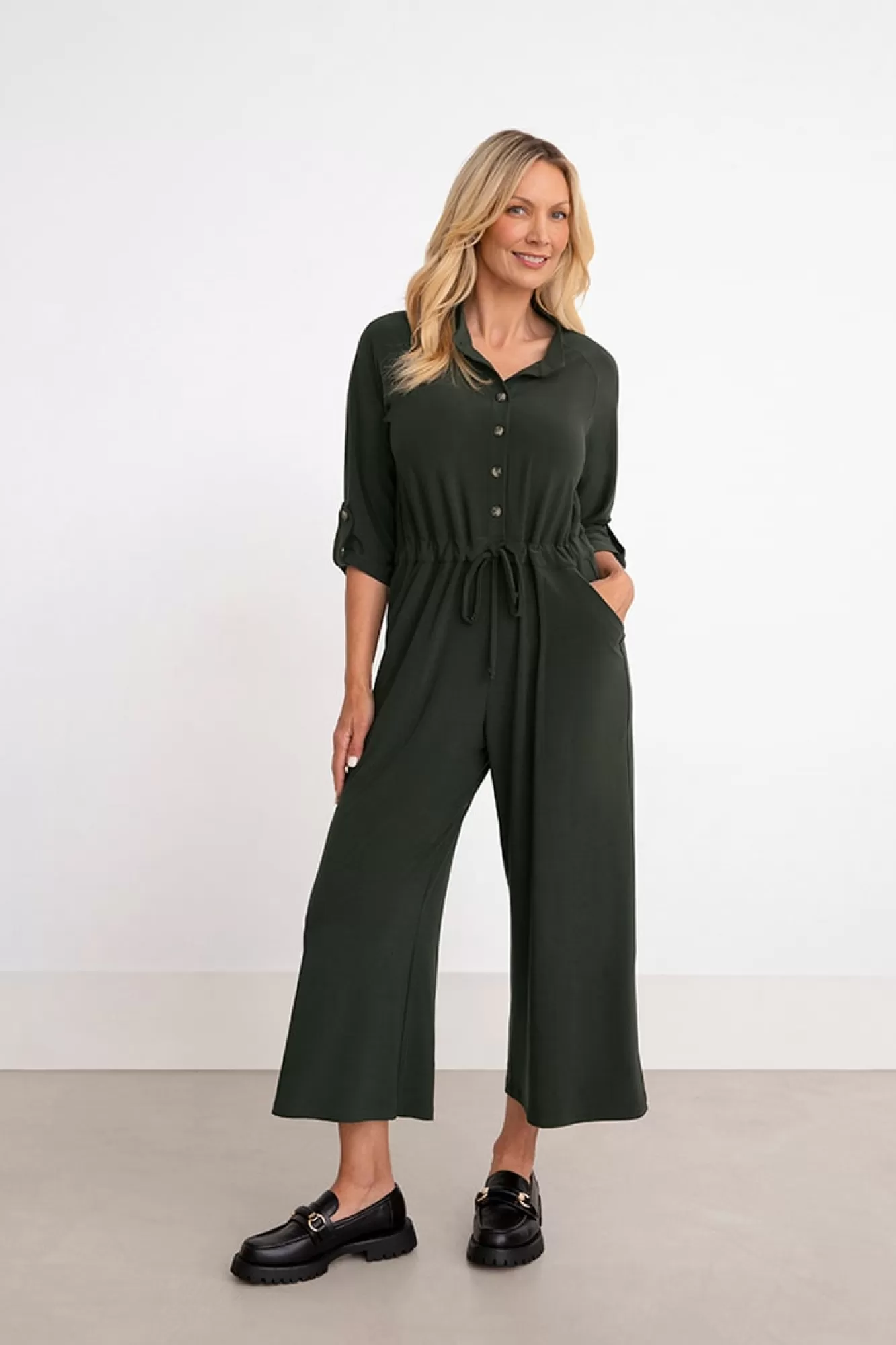 Fashion Sympli Safari Jumpsuit