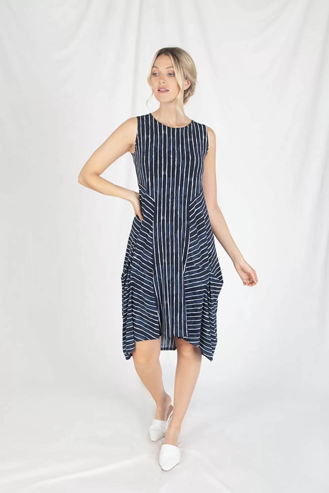 Best Sympli Sleeveless Tuck Dress