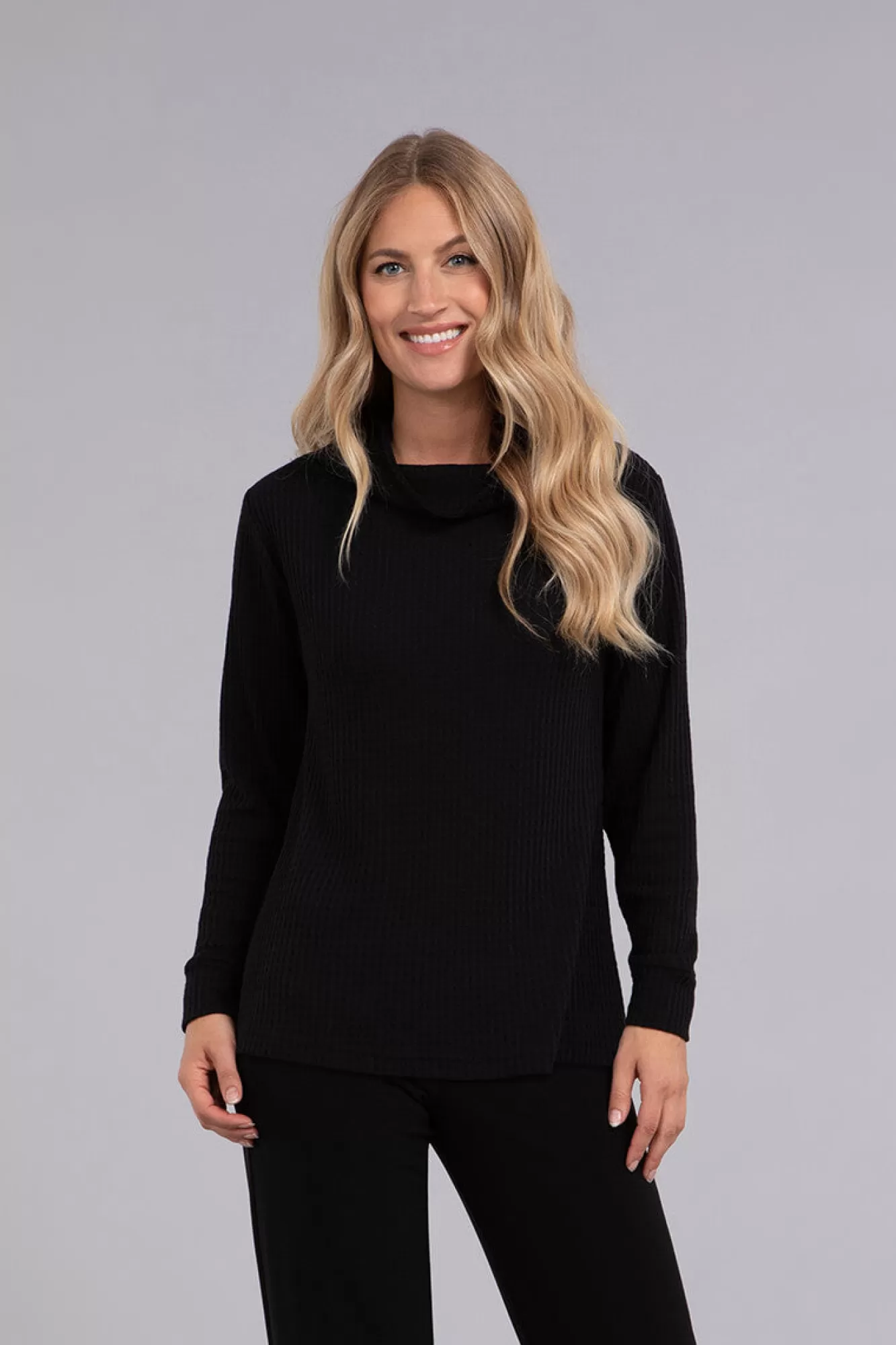 Hot Sympli Slouch Neck Waffle Sweater