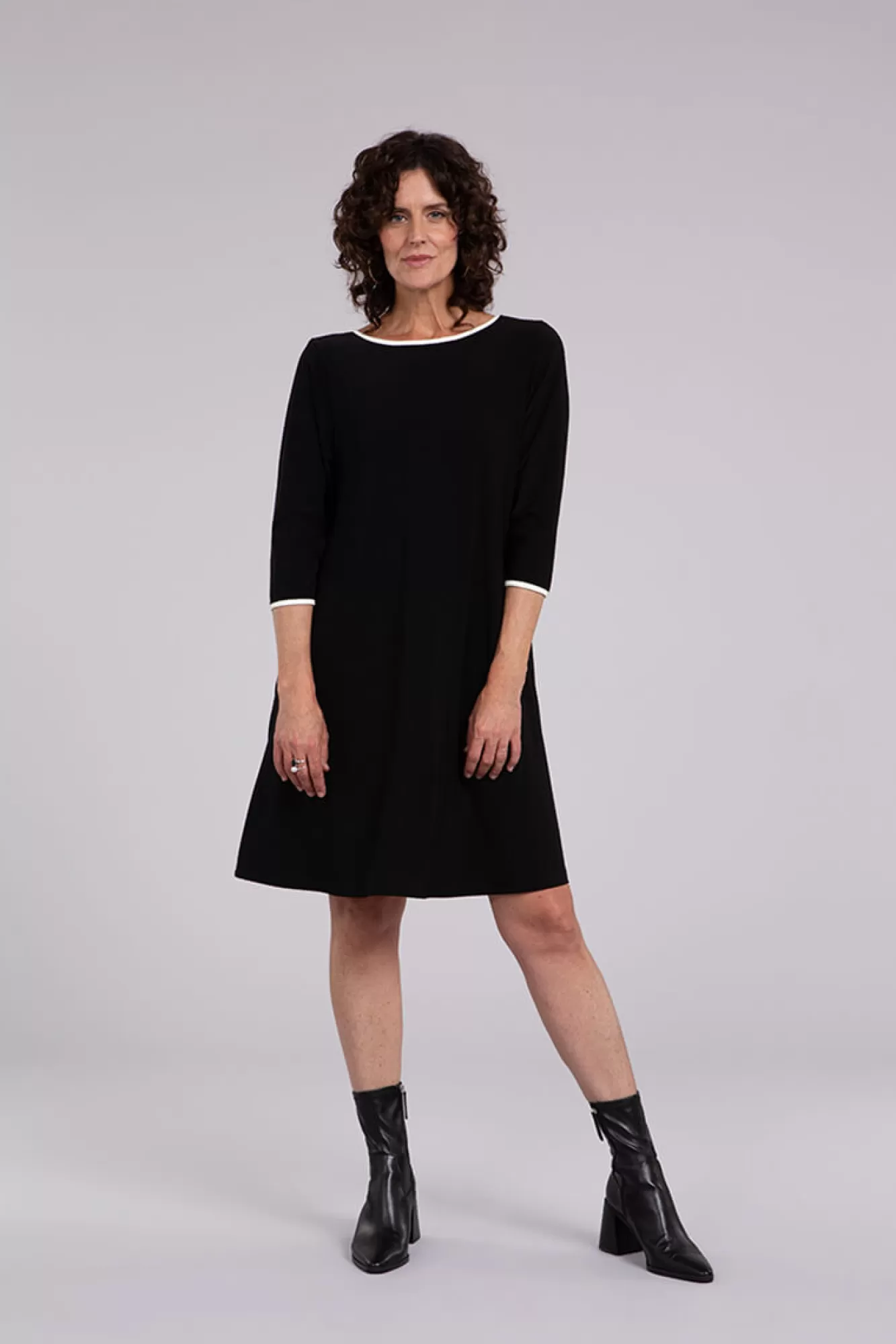 Discount Sympli Tipped Reversible Trapeze Dress