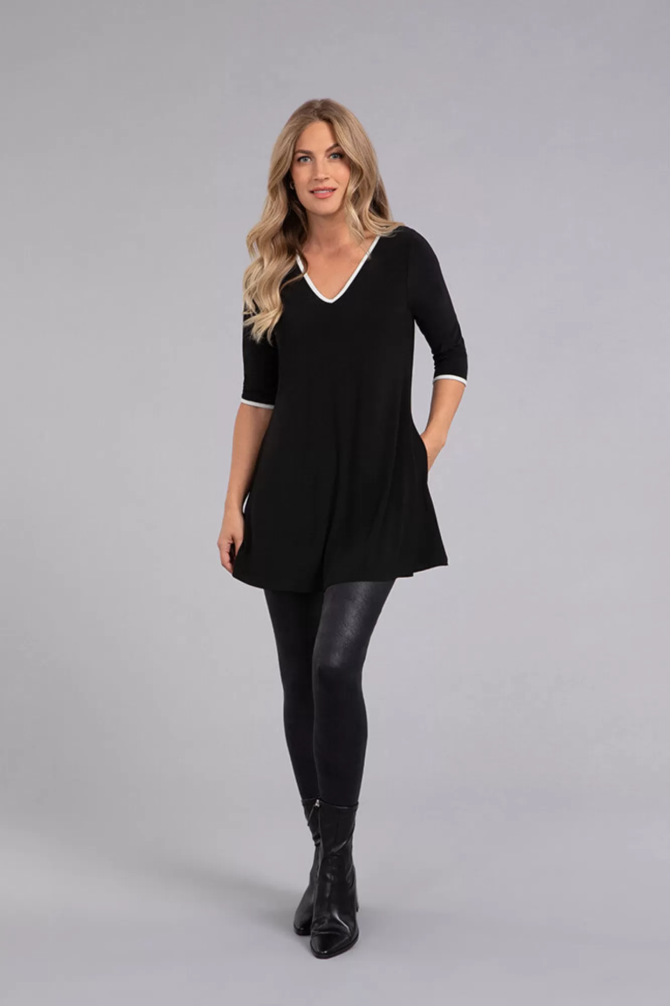 Discount Sympli Tipped Reversible Trapeze Tunic