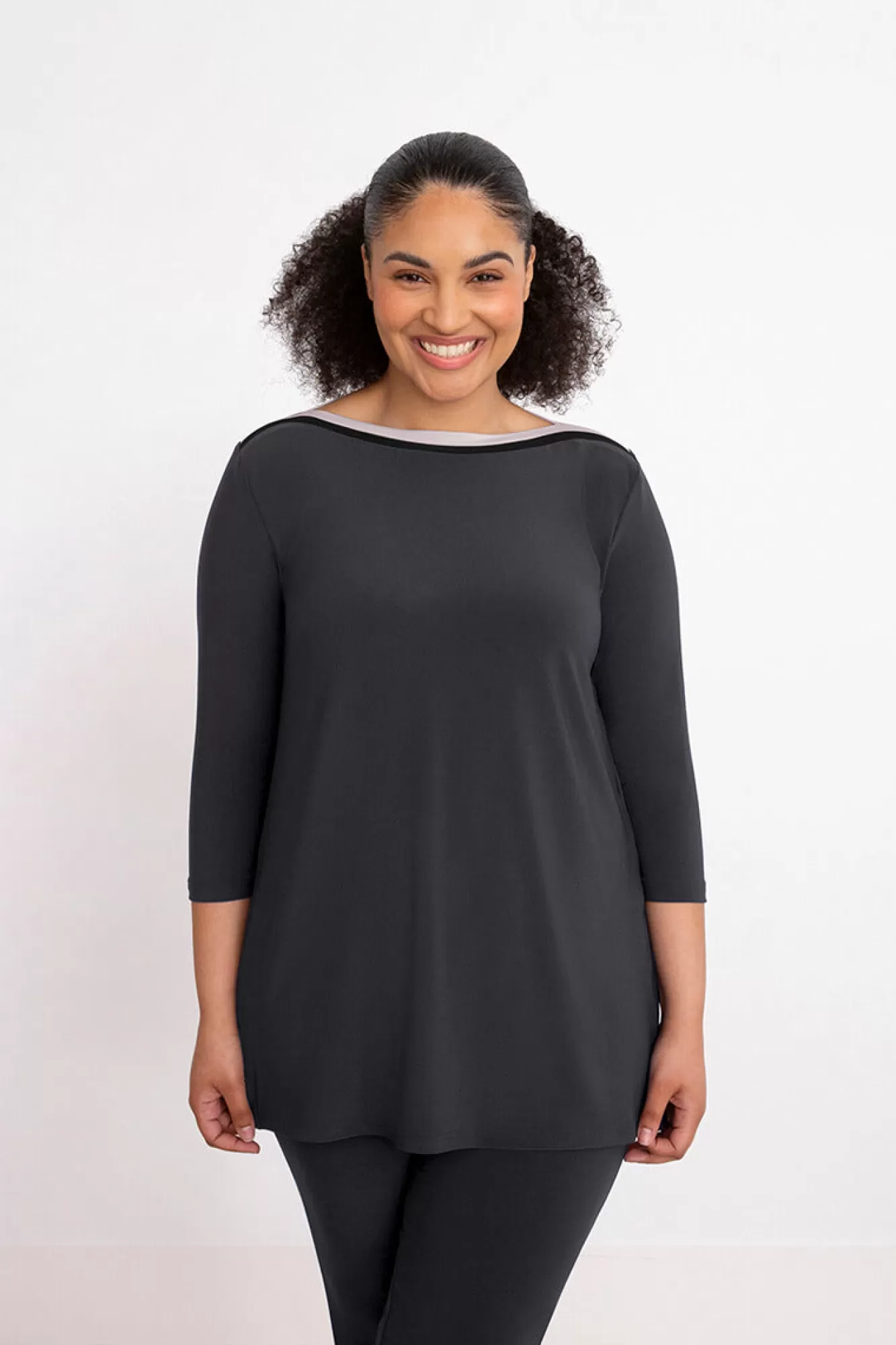 Shop Sympli Underline Boat Neck Tunic