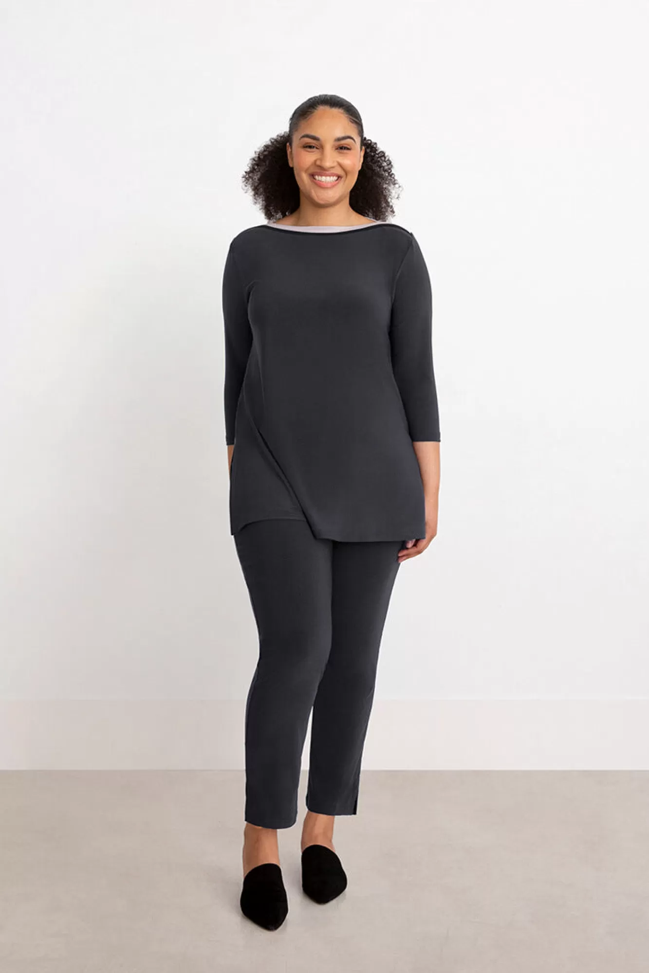 Shop Sympli Underline Boat Neck Tunic