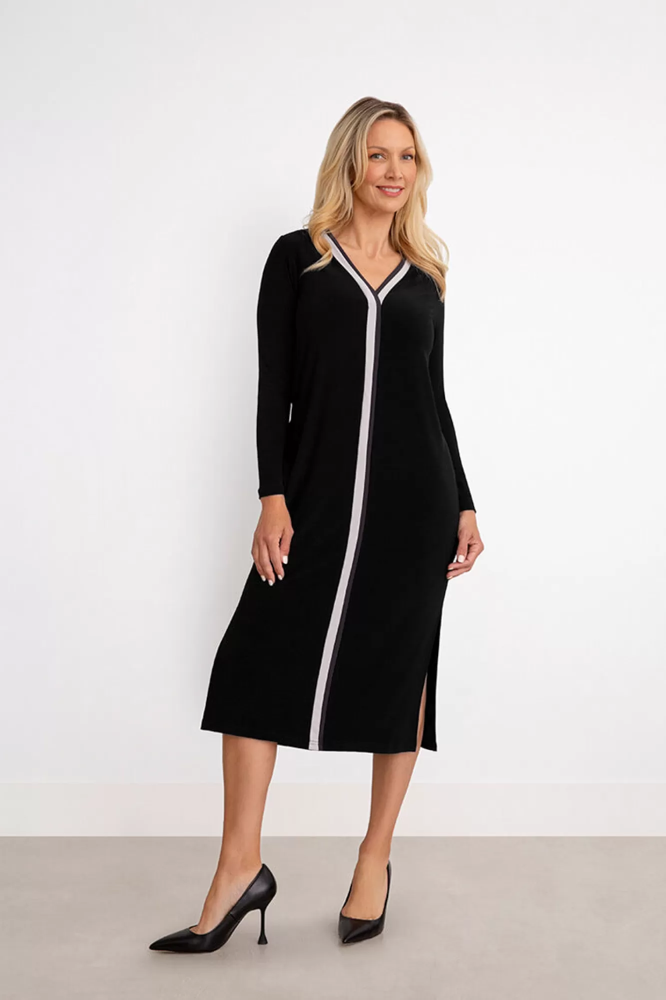 Shop Sympli Underline V-Neck Dress