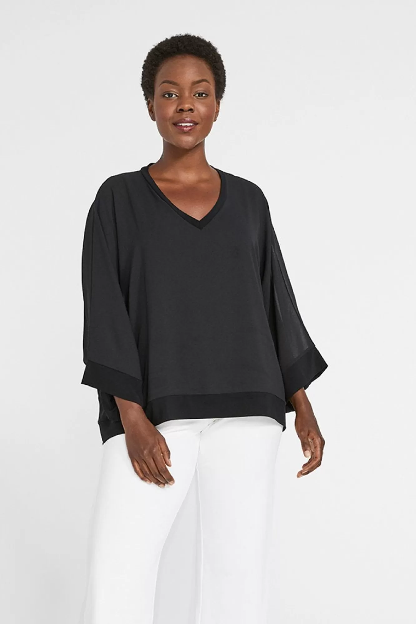 Flash Sale Sympli Whisper Double Layer Top