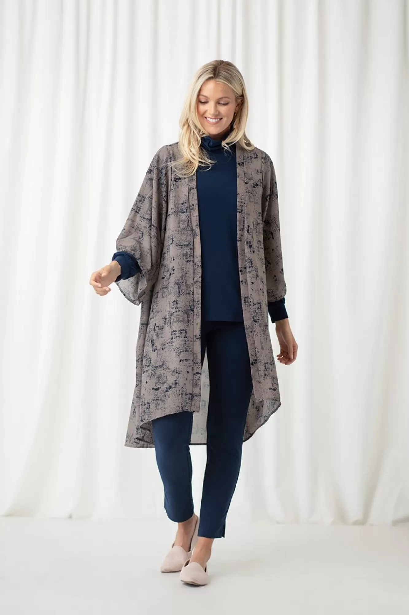 Discount Sympli Whisper Kabuki Sleeve Cardigan