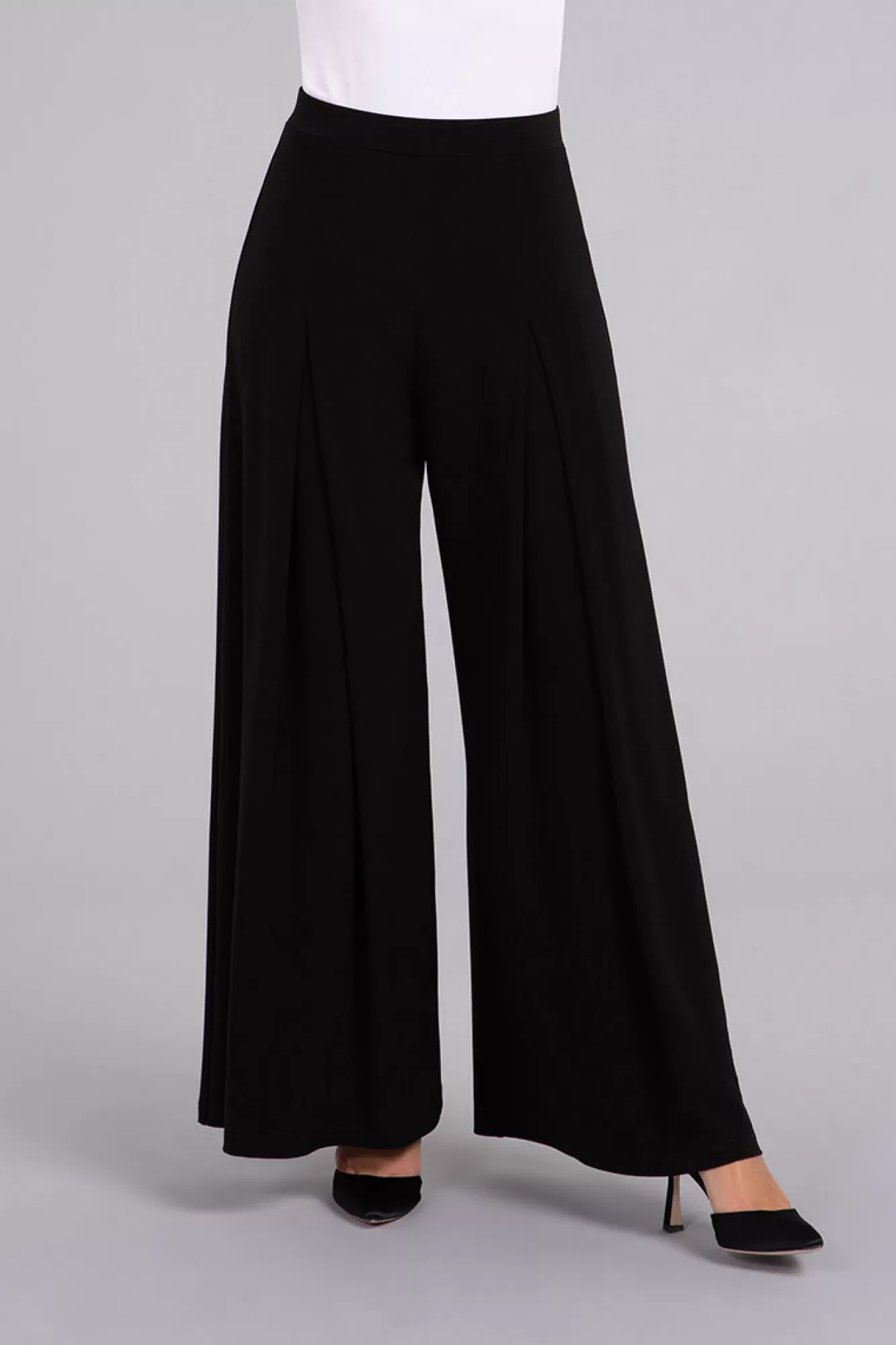 Store Sympli Wide Leg Pleated Trouser