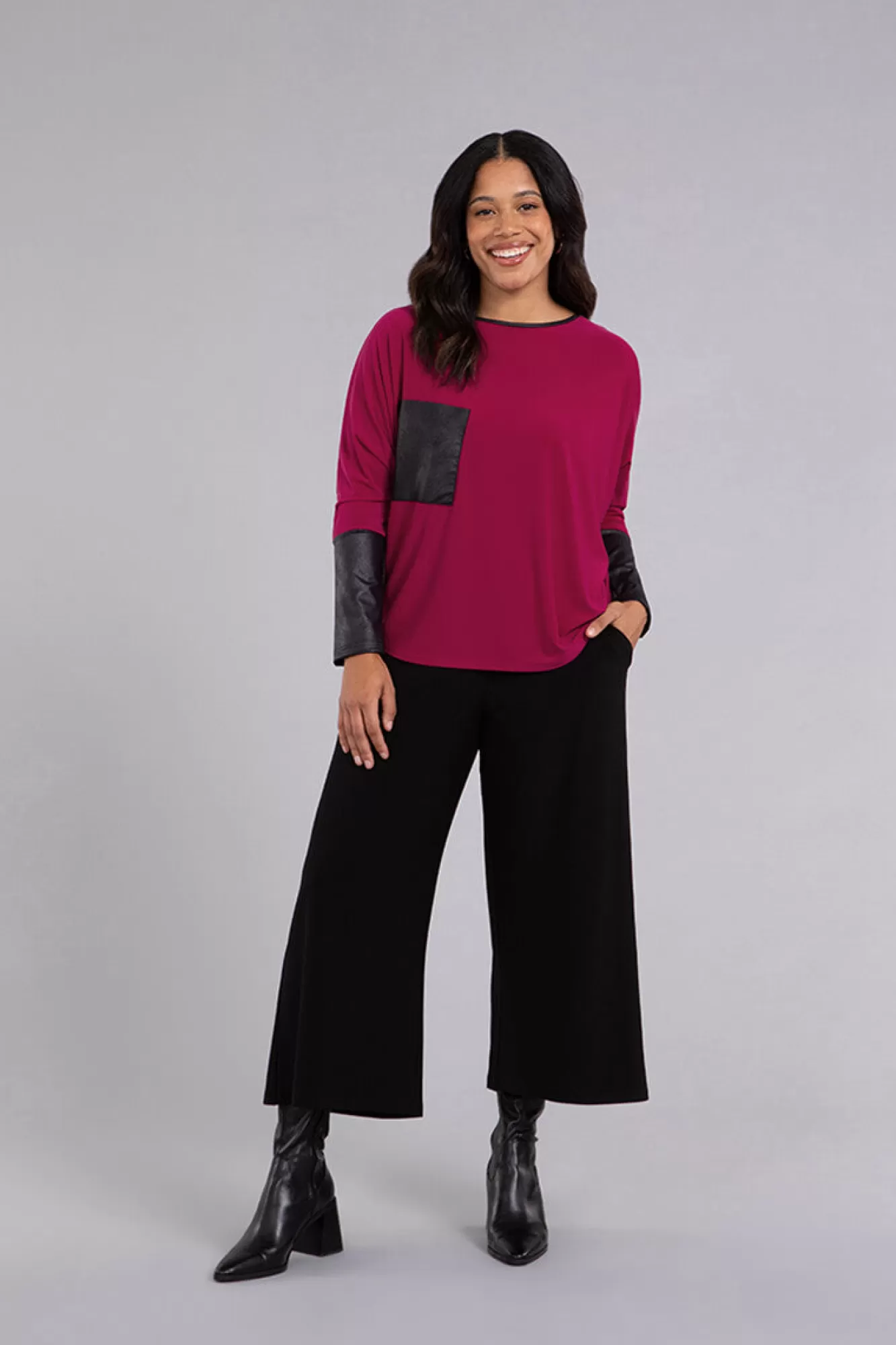 Discount Sympli Wide Leg Trouser Crop